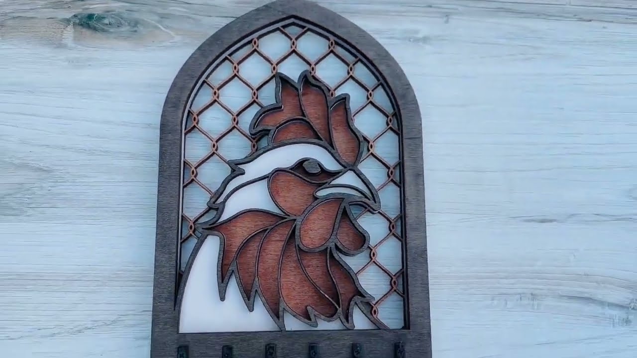 Rooster/Chicken Key Holder