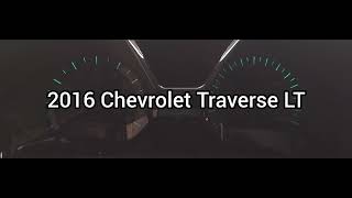 Chevrolet - Traverse - 2016 - LT: Gauge / Instrument Cluster Startup Sequence