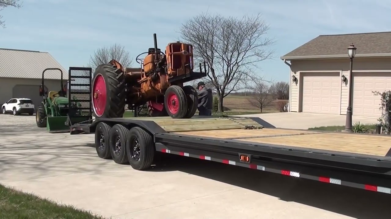MR PETE & Friend Tackle a Sketchy Tractor Moving Job tubalcain