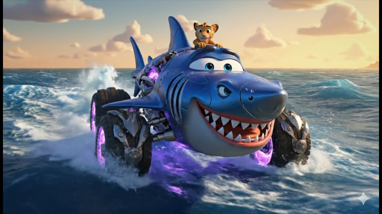 SHARK SPEED DEEP-SEA BATTLE 🐙! Leo Saves Dad from KRAKEN OCTOPUS! (Ep 3) 💥