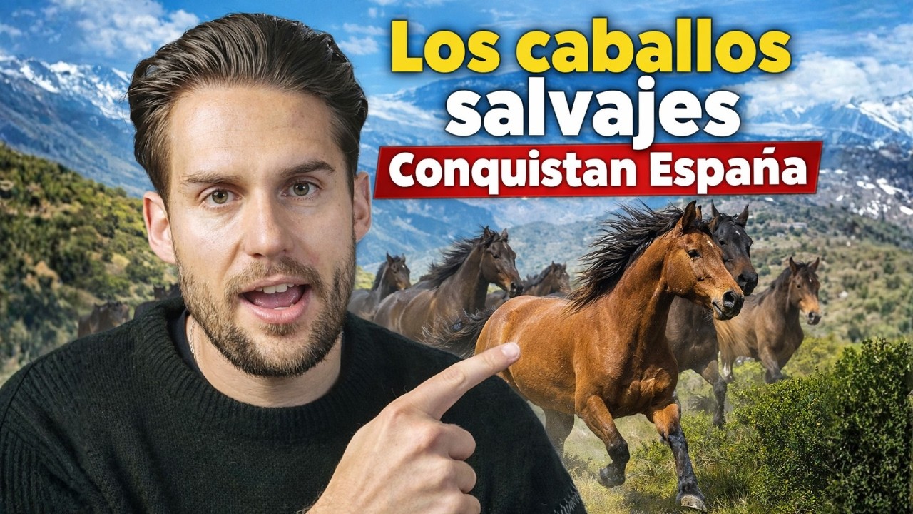 Los CABALLOS SALVAJES colonizan SIERRA NEVADA
