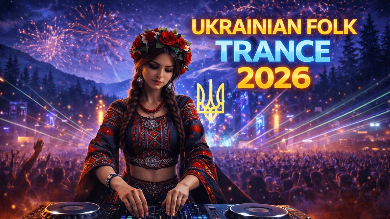 UKRAINIAN FOLK TRANCE 🎄 DJ Lastivka | Ukrainian Electronic Folk