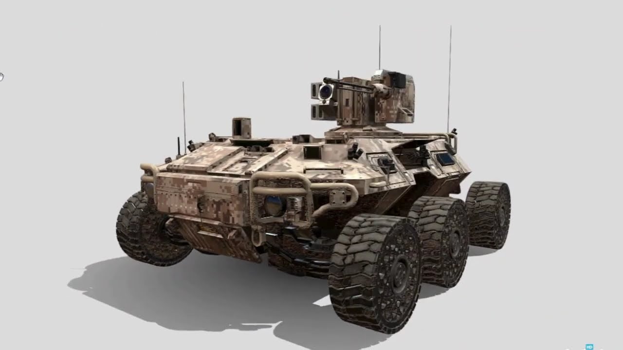 NEW TECHNOLOGY PBR Low-Poly 6x6 Military Truck 3D Model | 138k Tris | 4K Textures | Game-Ready Asset