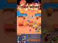 TEAM🔥WORK‼️ #brawlstars #supercell #edit #games #gameplay #teamwork #sandy #bibi #brawltalk #shorts
