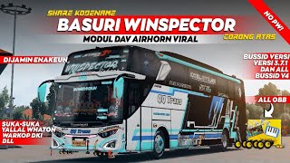 SHARE‼️KODENAME BASURI WINSPECTOR!😱🔥 MODUL DAV VIRAL! NO PW! || BUSSID V4.1.1