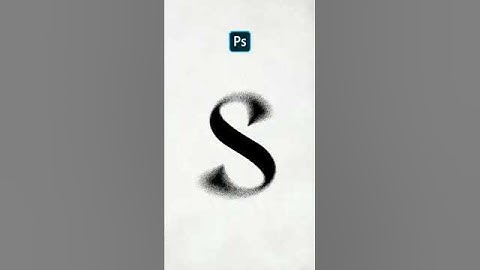 How to create a soft mist spray effect for text in Photoshop#shortvideo #photoshop #tutorial