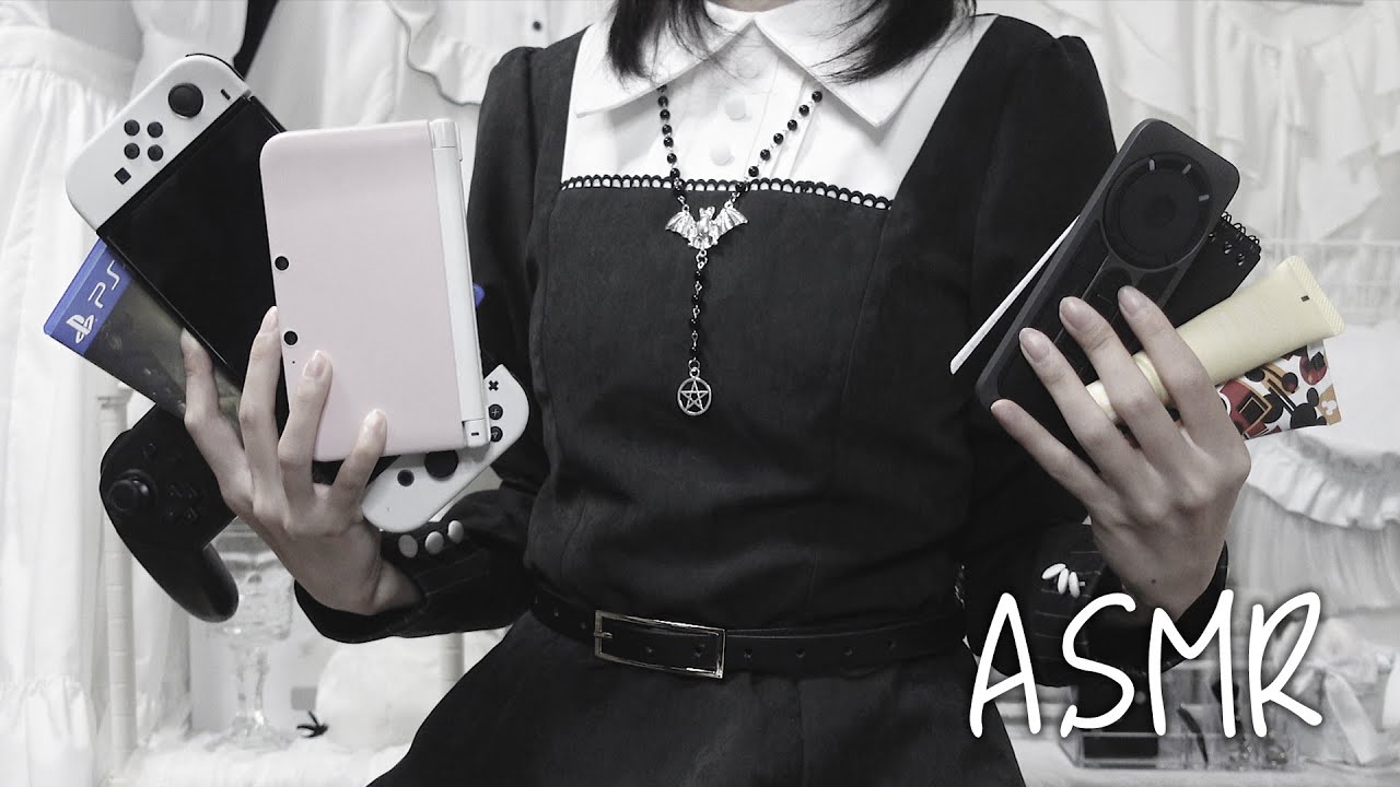 [ASMR] Постукивание личными вещами 😴 10 типов звуков и шепота 🌱