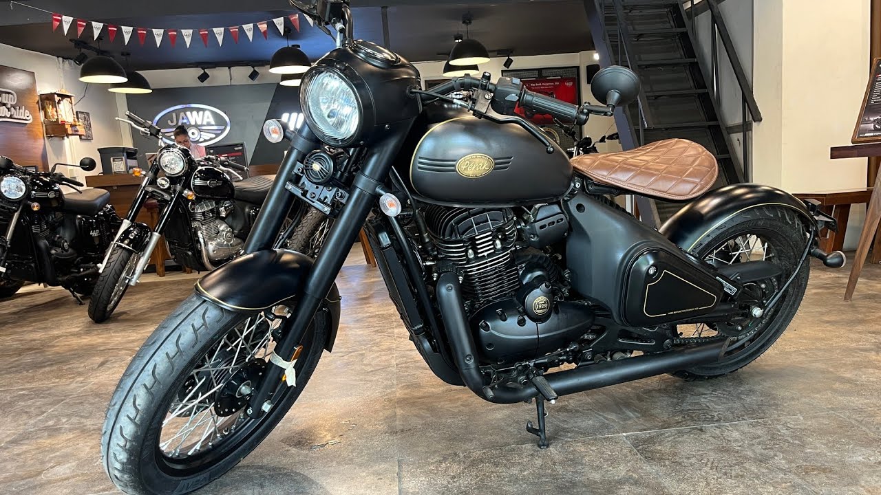 2025 Jawa Perak Stealth Walkaround 🔥 | Price | Features | Mileage ...