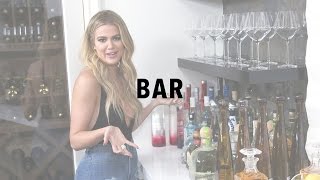 KHLO-C-D: How I Keep My Home Bar Organized AF