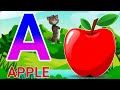 A_for_Apple l a to z abcd l abc alphabet songs 3D l Abcd Kids rhymes l learn alphabets for toddlersl