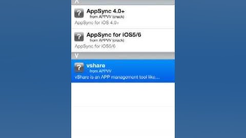 How to get new vshare updated latest app game downloader on iPhone 5 & all idevices