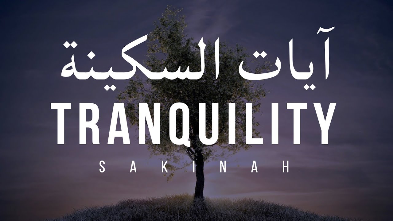 AYAT OF TRANQUILITY   SAKINAH     