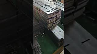 # laser cutting done, 14 PCR iron plate laser parts