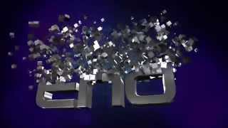 4K UHD THE END Dissolve Particle Effect TITLE Animation