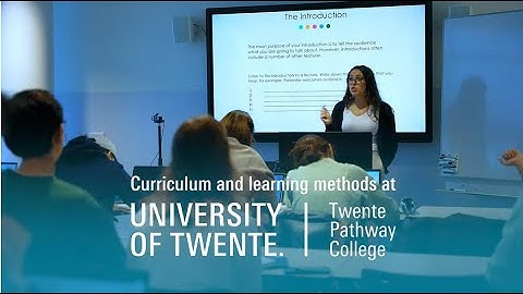 Study at Twente Pathway College