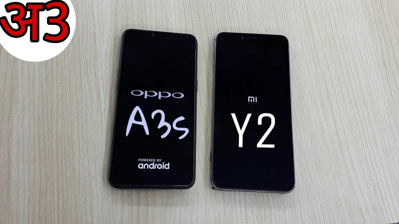 Redmi Y2 vs OPPO A3s Speedtest