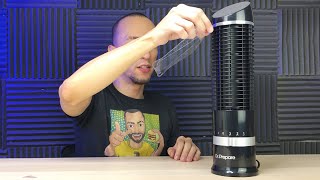DR.PREPARE Oscillating Tower Desk Fan
