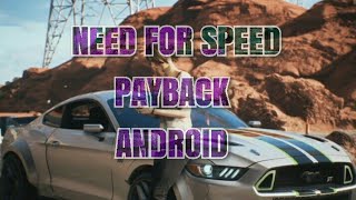 SAIU NFS PAYBACK ANDROID screenshot 4