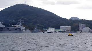 舞鶴にアメリカ海軍のイージス艦がやってきました 2021/10/29金15:00