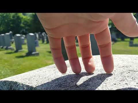 Public ASMR | A Sunny Cemetery Scratch & Stroll