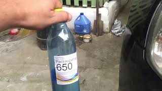 Как удалить двухсторонний скотч с капота Авто