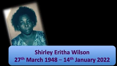 Shirley Wilson Funeral Service