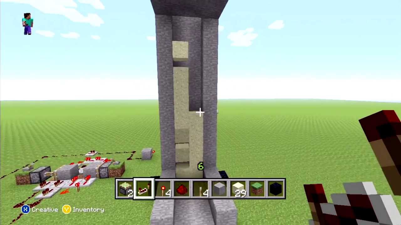 minecraft elevator tutorial working