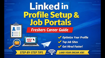 LinkedIn Profile Setup & Job Portals | Freshers Career Guide