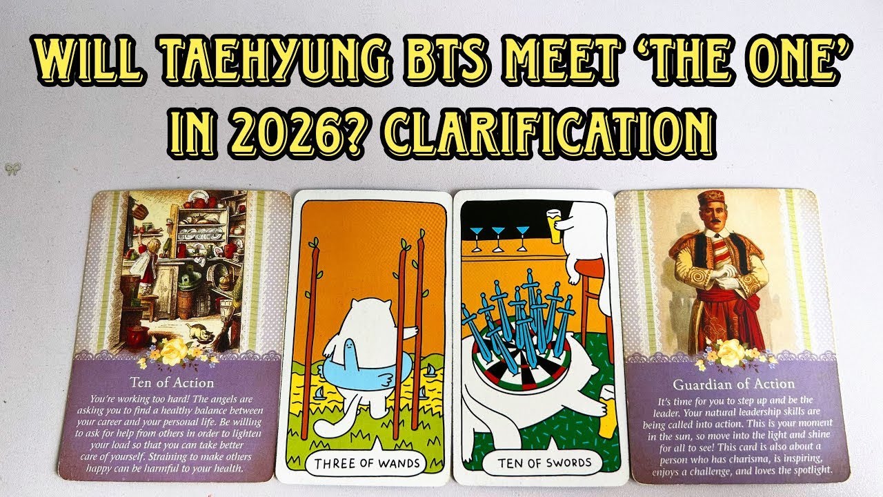 Will Taehyung BTS Meet ‘The One’ in 2026  🔮 Clarification Tarot Reading