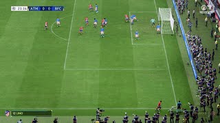 Rafael Leão goal against Atlético de Madrid, Champions League group stage screenshot 2