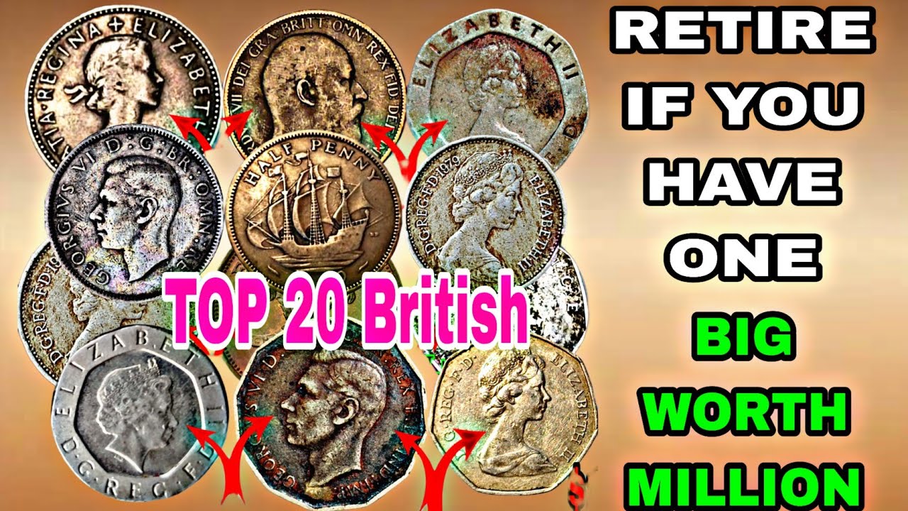 20 Rare UK Coins That Could Make You Rich | Most Valuable British Coins Ever!