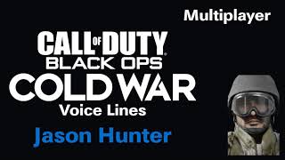 Jason Hunter - Voice lines from Call of Duty: Black Ops Cold War