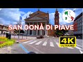 San Donà di Piave, Venice [Ultra 4K walking tour] 2023, Italy 🇮🇹