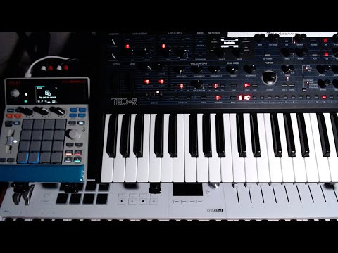 Recording the Oberheim Teo-5 with the MPC Sample