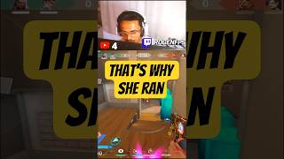 Why is this Sage RUNNING for her life? 🏃‍♀️💨 #valorant