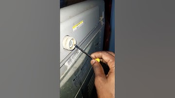 Thumbnail of Remove the washing machine water inlet filter #shorts #home #washing