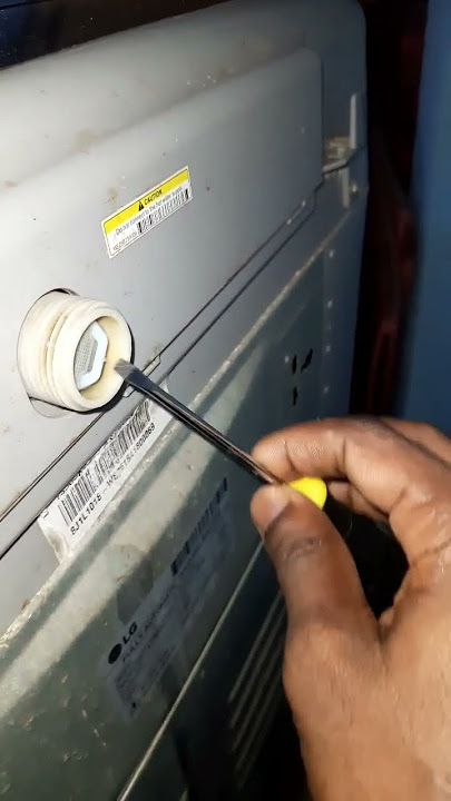 Remove the washing machine water inlet filter #shorts #home #washing