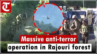 Forces Intensify Manhunt for Terrorists on 6th Day of Search Operation in Rajouri