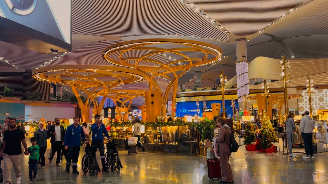 4K TURKEY 🇹🇷/ Turkey Istanbul International  AirPort 🛬1. February 2026