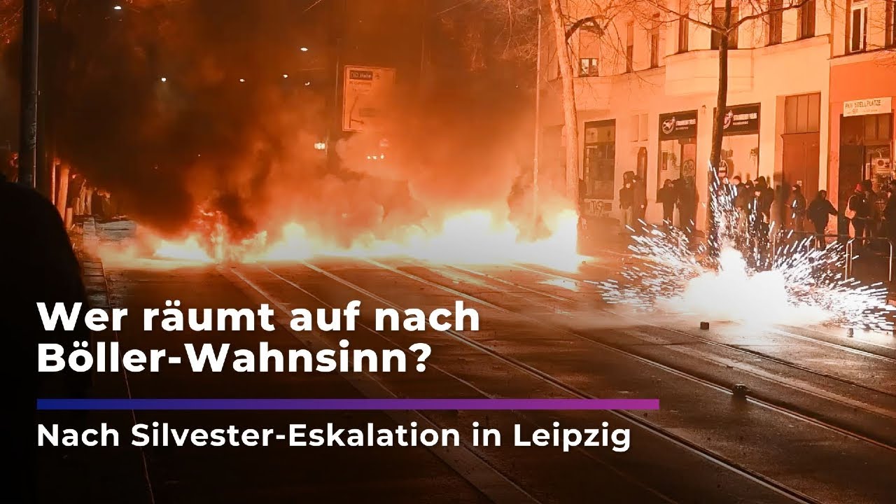 Geböllert, eskaliert und weggeräumt – auf wessen Kosten Leipzig Silvester feiert