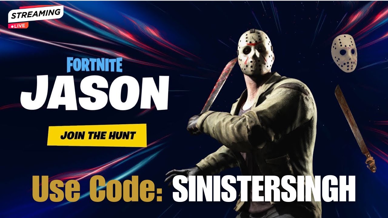 🔴*NEW* FORTNITEMARES JASON VOORHEES MYTHIC BOSS UPDATE SOON! (LIVE ...