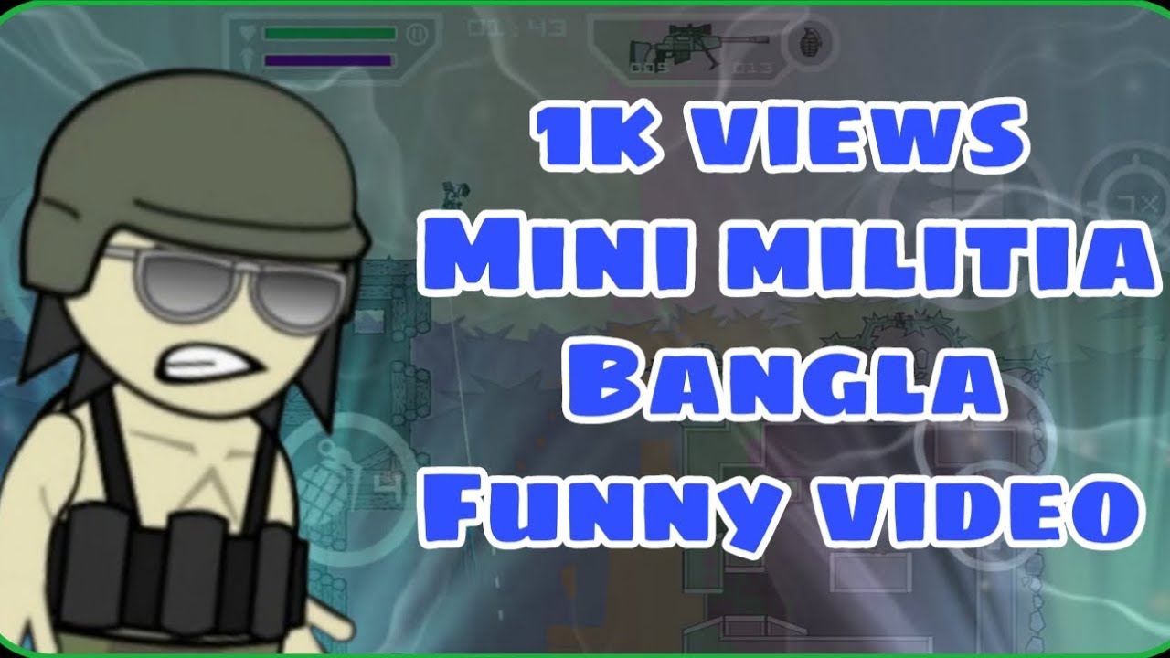 Mini militia bangla funny video 