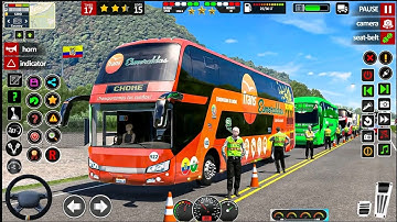 Euro Bus Simulator 3D Game #027 | City Coach Bus Driving Game | Android Gameplay 