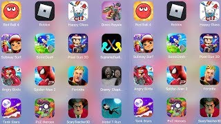 ScaryTeacher,Granny2,Fornite,DinosRoyale,Spiderman Amazing,AngryBirds,Sonic,Subway,HappyGlass,Roblox screenshot 4