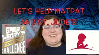 Lets Help Out St. Judes with MatPat! Livestreams, Q&As, and More! #MillionDollarChallenge
This October, Im gonna host a St. Judes fundraiser to help MatPat and The Theorist Team earn $1,000,000 for childhood cancer research! Please lend a hand and give what you can! Make sure to vote in the polls and give me any suggestions for rewards and stretch goals! #ForStJudes
My Campaign Page!: https://tiltify.com/@faithnunez/faithstake
Matts video: https://www.youtube.com/watch?v=9VQlXbG1Fd4 Lets Help Out St. Judes with MatPat! Livestreams, Q&As, and More! #MillionDollarChallenge