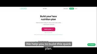 Lecka Coach - Post-Purchase Nutrition Planner Intro