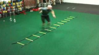 Ladder Drills Lateral Icky Shuffle