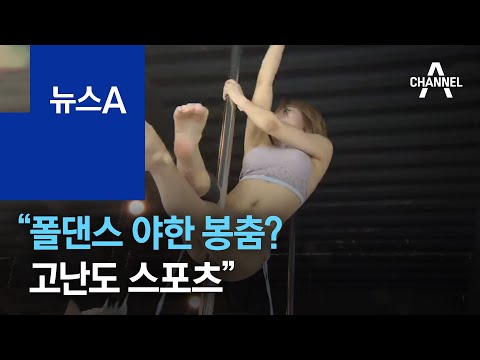 [고수를 찾아서]“폴댄스, 야한 <strong>봉춤</strong>? 고난도 스포츠” | 뉴스A