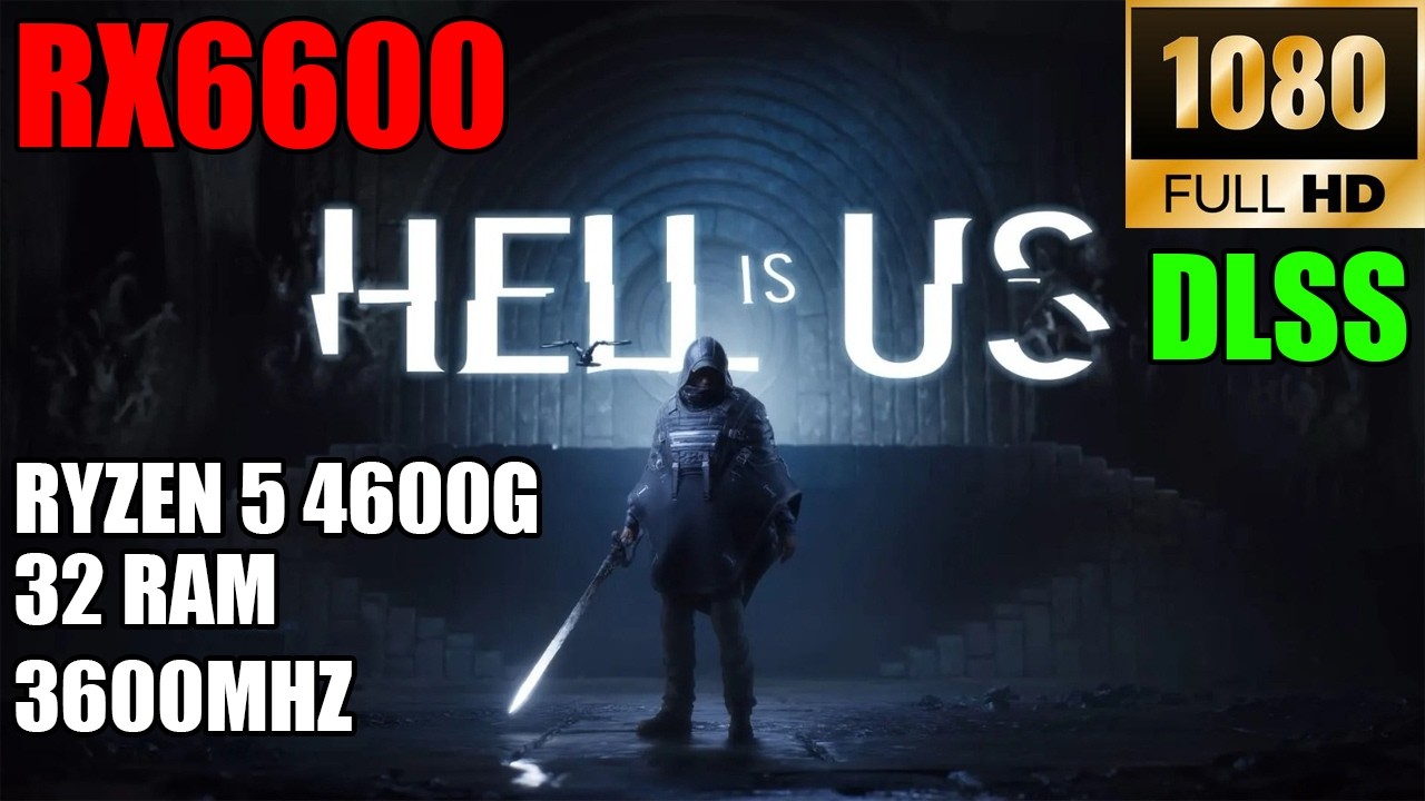 HELL IS US com RX 6600 – DLSS na AMD? 🤯 Teste Completo - YouTube