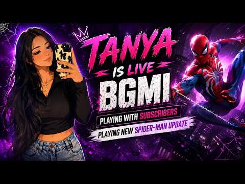 🔴 BGMI LIVE 🔥 Playing With Subscribers | Custom Room | Team Code | TANYAisLIVE